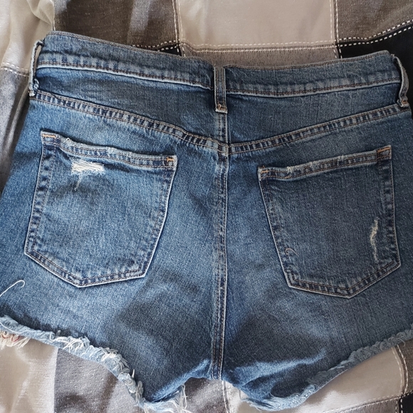 Silver Not your boyfriend's shorts size 27 - Picture 2 of 3